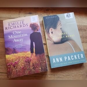 BOOK BUNDLE - ONE MOUNTAIN AWAY & SONGS WITHOUT BIRDS - FICTION - 2 TOTAL